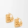 Anagram Bombé Hoop Earrings