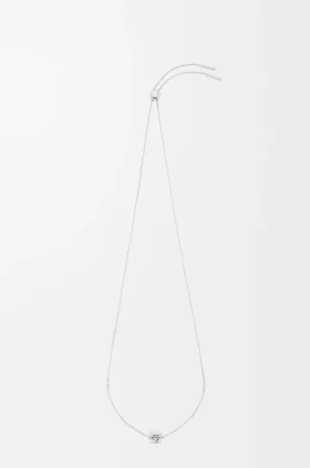 Anagram Bombé Necklace in Sterling Silver