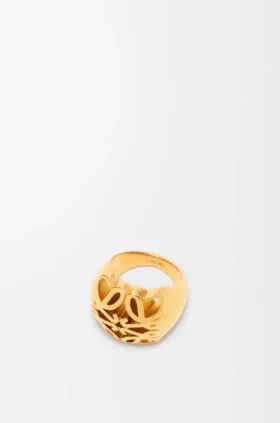 Anagram Bombé Signet Ring
