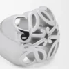 Anagram Bombé Signet Ring in Sterling Silver
