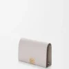 Anagram Business Cardholder in Pebble Grained Calfskin