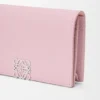Anagram Business Cardholder in Pebble Grained Calfskin