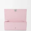 Anagram Continental Wallet in Pebble Grained Calfskin