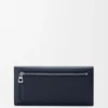 Anagram Continental Wallet in Pebble Grained Calfskin