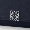 Anagram Continental Wallet in Pebble Grained Calfskin