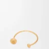Anagram Pebble Cuff in Sterling Silver