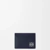 Anagram Plain Cardholder in Pebble Grained Calfskin