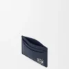 Anagram Plain Cardholder in Pebble Grained Calfskin