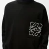 Anagram Pocket Sweater in Cotton Blend