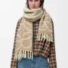 Anagram Scarf in Alpaca and Wool