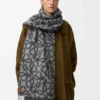 Anagram Scarf in Alpaca and Wool Blend