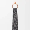 Anagram Scarf in Alpaca and Wool Blend