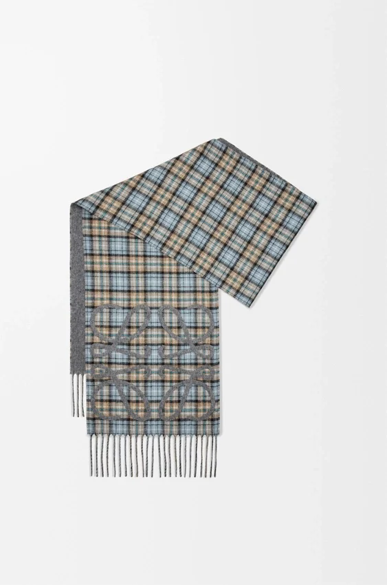 Anagram Scarf in Silk and Cashmere Anagram Scarf in Silk and Cashmere