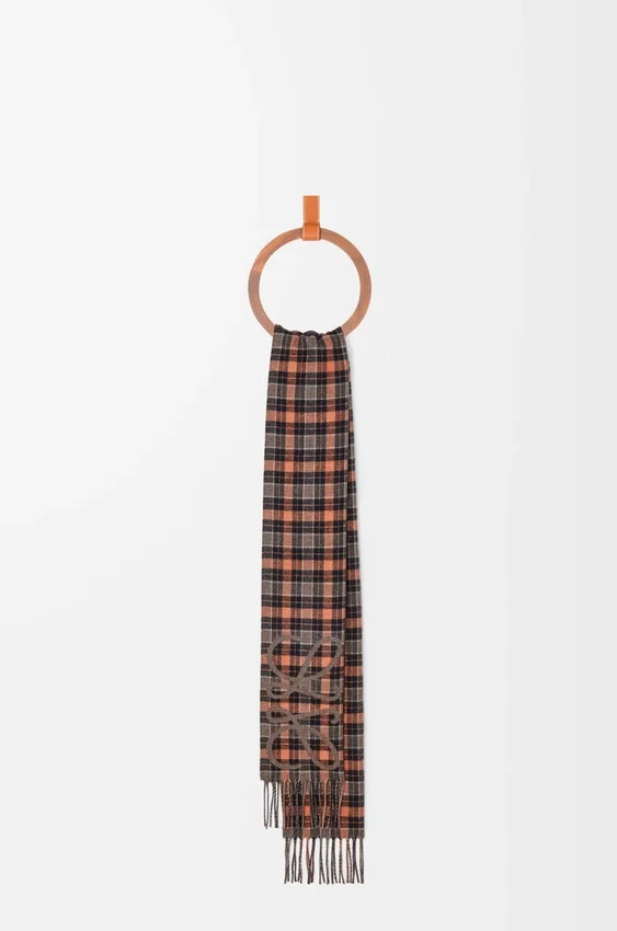 Anagram Scarf in Silk and Cashmere Anagram Scarf in Silk and Cashmere