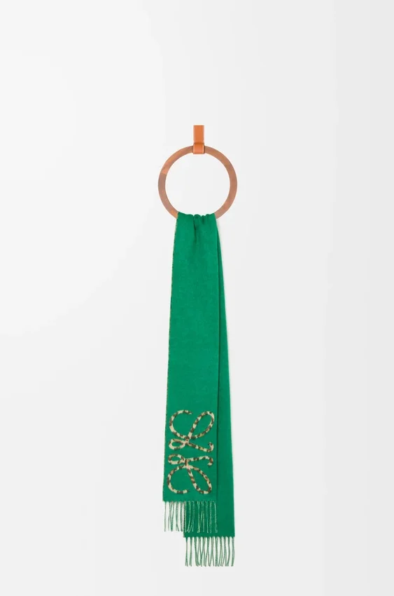 Anagram Scarf in Silk and Cashmere Anagram Scarf in Silk and Cashmere