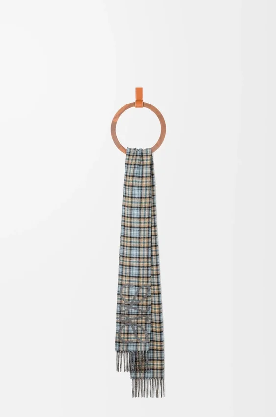 Anagram Scarf in Silk and Cashmere Anagram Scarf in Silk and Cashmere
