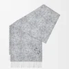 Anagram Scarf in Wool and Cashmere