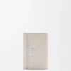 Anagram Small Vertical Wallet in Pebble Grained Calfskin