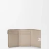 Anagram Small Vertical Wallet in Pebble Grained Calfskin