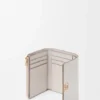 Anagram Small Vertical Wallet in Pebble Grained Calfskin