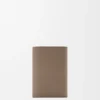 Anagram Small Vertical Wallet in Pebble Grained Calfskin