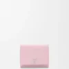 Anagram Trifold Wallet in Pebble Grained Calfskin