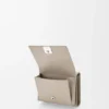 Anagram Trifold Wallet in Pebble Grained Calfskin