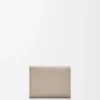 Anagram Trifold Wallet in Pebble Grained Calfskin