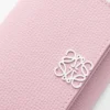 Anagram Trifold Wallet in Pebble Grained Calfskin