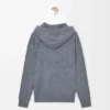 Anagram Zip-Up Hoodie in Wool