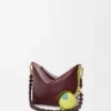 Apple Charm in Calfskin