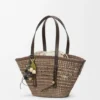 Artichoke Small Drawstring Pouch in Canvas