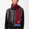 Asymmetric Scarf in Wool