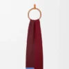 Asymmetric Scarf in Wool