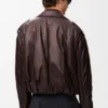 Balloon Biker Jacket in Nappa Lambskin