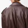 Balloon Biker Jacket in Nappa Lambskin