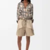 Balloon Shirt in Silk
