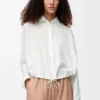 Balloon Shirt in Silk
