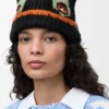 Beanie in Wool, Alpaca and Mohair Blend