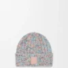 Beanie in Wool and Cashmere Blend