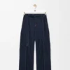 Belted Jeans in Denim