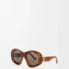 Beveled Pentagon Sunglasses