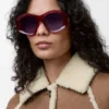Beveled Pentagon Sunglasses