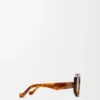 Beveled Pentagon Sunglasses