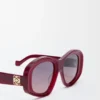 Beveled Pentagon Sunglasses