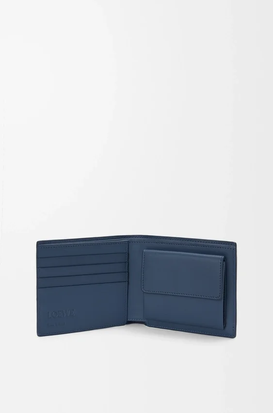 Bifold Coin Wallet in Satin Calfskin Bifold Coin Wallet in Satin Calfskin