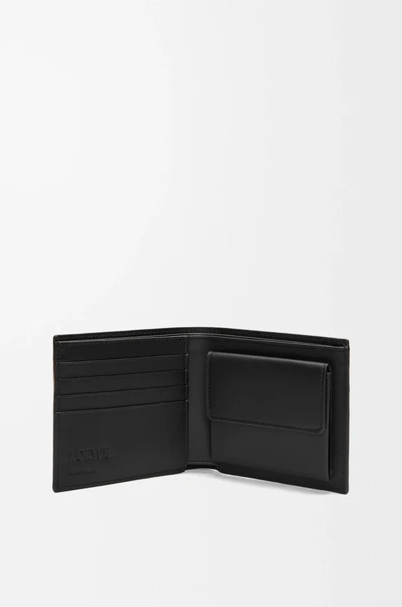 Bifold Coin Wallet in Satin Calfskin Bifold Coin Wallet in Satin Calfskin