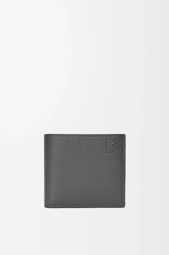 Bifold Coin Wallet in Soft Grained Calfskin Bifold Coin Wallet in Soft Grained Calfskin