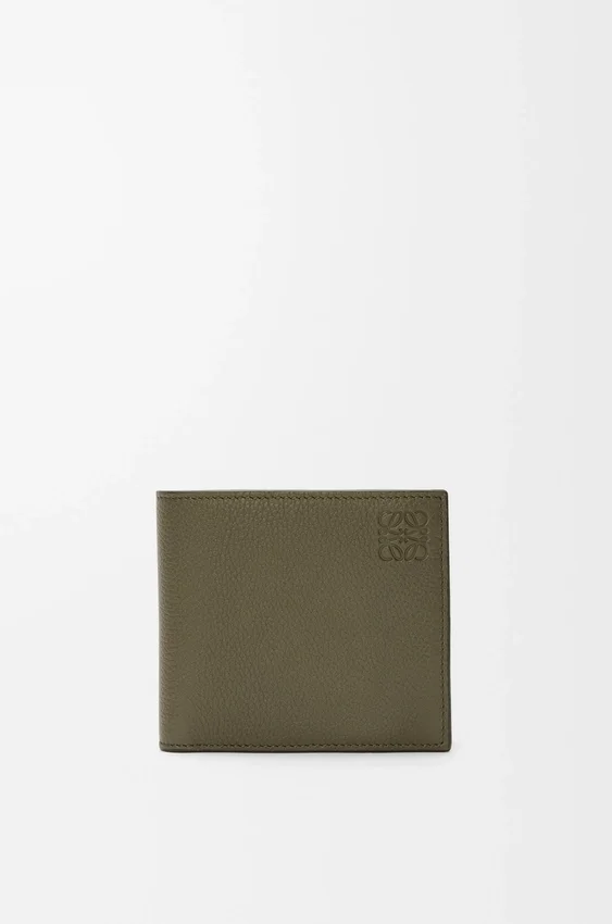 Bifold Coin Wallet in Soft Grained Calfskin Bifold Coin Wallet in Soft Grained Calfskin