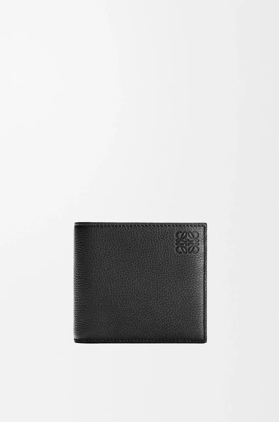 Bifold Coin Wallet in Soft Grained Calfskin Bifold Coin Wallet in Soft Grained Calfskin
